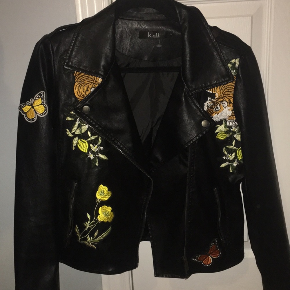 K.zell leather jacket